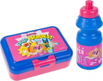 Konteiner toidu jaoks, pudel ja l&otilde;unas&ouml;&ouml;gikarp Starpak Paw Patrol, 0.35 l, 16 cm x 12.5 cm, sinine v./roosa v., 2 tk