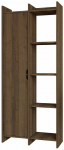 Raamaturiiul Kalune Design Offer 382NRC1309, antique walnut v., 180 cm x 70 cm x 30 cm