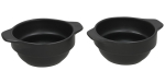 Kastmekauss, komplekt Kitchen&GO, 360 ml, &Oslash; 12.5 cm, must v., keraamiline