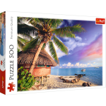 Pusle Trefl Bora Bora Island 37485, 34 cm x 48 cm, 500 tk, mitmev&auml;rviline