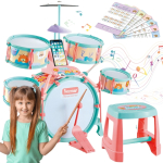 M&auml;ngutrummide komplekt Woopie LK55099