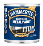 Emailv&auml;rv, korrosioonivastane metallkonstruktsioonidele Hammerite Smooth, l&auml;ikiv, 0.25 l, must v.