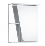 Peegelkapp Riva SV55, valge v., 21 cm x 55 cm x 70 cm
