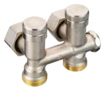 Ventiil Danfoss RLV-K 003L0282, nurk, universaalne, 1/2 tolli - v&auml;liskeere, 3/4 tolli - sisekeere