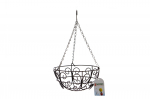 Rippuv lillepott Garden Center 20617, metall, pruun