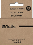 Tindiprinteri kassett Actis KE-1291, must v., 18 ml