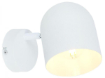 Valgusti seinale Candellux Azuro 91-63243, E27, 1 x 40 W, valge v. / valge v.