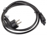 Juhe Lanberg IEC320 C5 / Schuko IEC320 C5, Schuko, 1.8 m, must