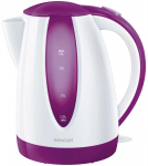 Elektriline veekeetja Sencor SWK 1815VT, 1.8 l, valge v./violetne v.