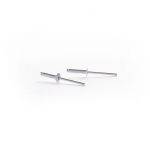 Alumiiniumist needid poolringikujulise peaga Haushalt, 4.8 mm x 10 mm, 50 tk