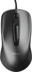 Juhtmega arvutihiir Trust Carve USB Mouse, must v.