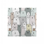 Dekoratiivne tekstiilist seinapaneel Mollis Print, 30 cm x 30 cm x 3.7 cm