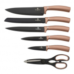 K&ouml;&ouml;ginugade komplekt Berlinger Haus Metallic Line Rose Gold Edition BH-2583, 7 tk