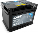 Aku Exide Premium EA612, 12 V, 61 Ah, 600 A