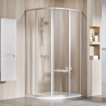 Du&scaron;ikabiin Ravak SuperNOVA SKCP4-90, pool&uuml;mar, aluseta, 90 cm x 90 cm x 195 cm