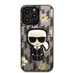 Telefoni &uuml;mbris Karl Lagerfeld Monogram Ikonik, Apple iPhone 13 Pro, hall v.
