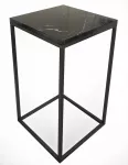 Kohvilaud Kalune Design Pure, must v., 35 cm x 35 cm x 62 cm