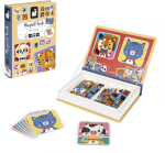 Magnetm&auml;nguasi Janod Magneti Book Mix & Match Animals, 26 cm, mitmev&auml;rviline