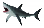 M&auml;ngukujuke Collecta Great White Shark 88729, 19 cm, valge v./hall v.