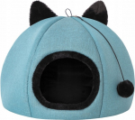 Kassimaja Doggy Kitty Head KITNIE5, sinine, 40 cm x 40 cm