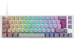 Juhtmega m&auml;nguklaviatuur Ducky One 3 SF One 3 SF Cherry MX Speed Silver, EN/DE, valge v./hall v./helehall v.