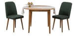 S&ouml;&ouml;gitoa komplekt Kalune Design Vina 1070, roheline v./m&auml;nni v.