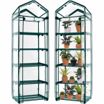 Mini kasvuhoone Springos, 70 cm x 50 cm x 190 cm