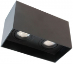 Valgusti lagi CristalRecord Clark Double, GU10, 2, must v.