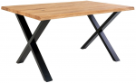 S&ouml;&ouml;gilaud House Nordic Toulon, tamm v./must v./hele pruun v., 140 cm x 95 cm x 75 cm