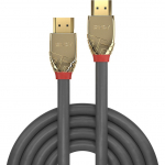 Kaabel Lindy Ultra High Speed HDMI, HDMI, 3 m, kuldne v./hall v.