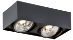 Valgusti lagi Argon Rodos Plus, GU10, 2 x 12 W, must v.