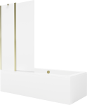 Vann, seinaga seinaga, teisaldatav Mexen Cube, 170 cm x 80 cm x 39 cm, ristk&uuml;lik, valge