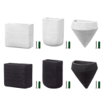 Rippuv lillepott Domoletti TR-HANGKKIT-002, keraamiline, mitmev&auml;rviline
