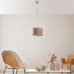 Valgusti rippuv Opviq Chandelier Pie, E27, pruun v.