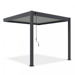 Aiatelk Pergola Elegance Wall, 309 x 256 cm, antratsiit v./helehall v.