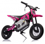 Laste elektriline mootorratas Lean Cars Cross Bike A9901, roosa v.