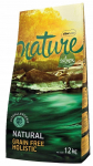 Kuiv koeratoit Nature Grain Free Holistic, l&otilde;he, 12 kg