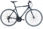Jalgratas krossi- Corelli Fit Zero 138, 28 ", 20.5" raam, must v./hall v.