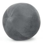 Dekoratiivne padi Gaja 4, grafiit, 24 cm x 24 cm