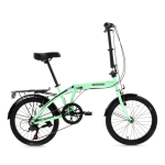 Jalgratas kokkuklapitavad Bisan Twin S, 20 ", 13" raam, heleroheline