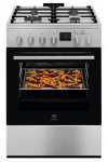Gaasipliit elektriahjuga Electrolux LKK660220X