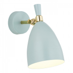 Valgusti seinale Argon Charlotte 4700, E27, 1 x 15 W, sinine v./kuldne v.