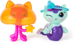 Kujukeste komplekt Spin Master Gabbys Dollhouse MerCat & Kitty Jellyfish, 2 tk, mitmev&auml;rviline