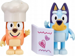 Kujukeste komplekt, koos tarvikutega Moose Toys Bluey Fancy Restaurant, mitmev&auml;rviline