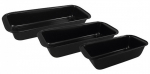K&uuml;psetusn&otilde;ude komplekt King Hoff KH 4198, must v., 35 cm x 13 cm