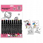 V&auml;rvimiskomplekt Kids Euroswan Hello Kitty And Friends, mitmev&auml;rviline
