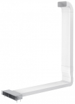 &Otilde;hupuhasti toru Faber Galileo Stripes/Galileo Slim, valge v., 100 cm x 22 cm
