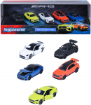 M&auml;nguautode komplekt Majorette AMG, 1:64, mitmev&auml;rviline