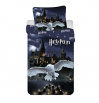 Laste voodipesukomplekt Jerry Fabrics Harry Potter Hogwarts Night, sinine v./must v., 140 x 200 cm