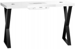 Manik&uuml;&uuml;rilaud ActivEshop Momo 04-BL, valge v./must v., 70 cm x 120 cm x 50 cm